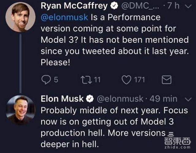 马斯克发最强Model 3:加速3.5秒售价50万 BBA追不上