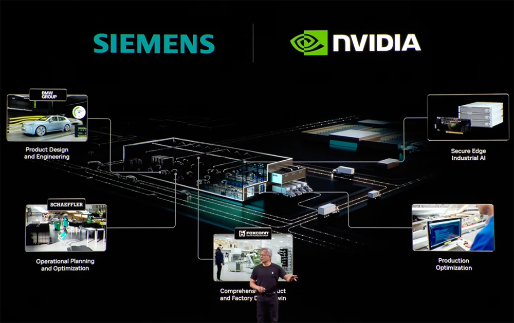 黄仁勋巴黎演讲:欧洲在建20座AI工厂,两年AI基建算力将增长10倍