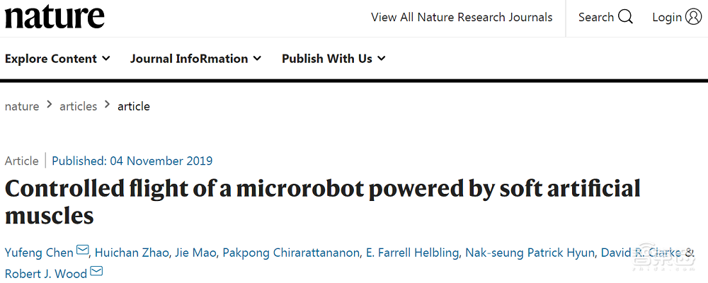 翻滚跳跃不怕撞!MIT研发新型“昆虫”无人机,1秒能扇500次翅膀