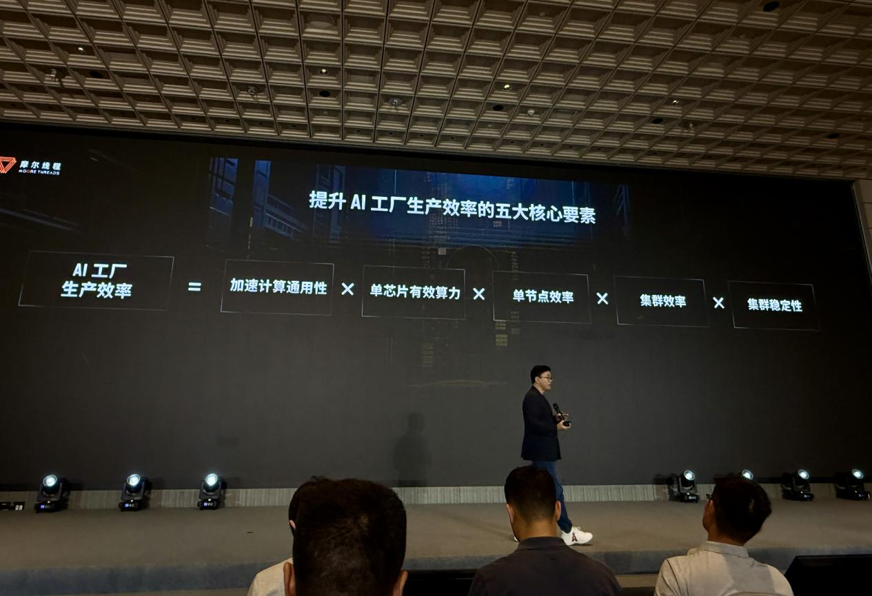 摩尔线程技术分享日干货！打造“AI超级工厂”、原生支持FP8、DeepSeek R1推理加速150%