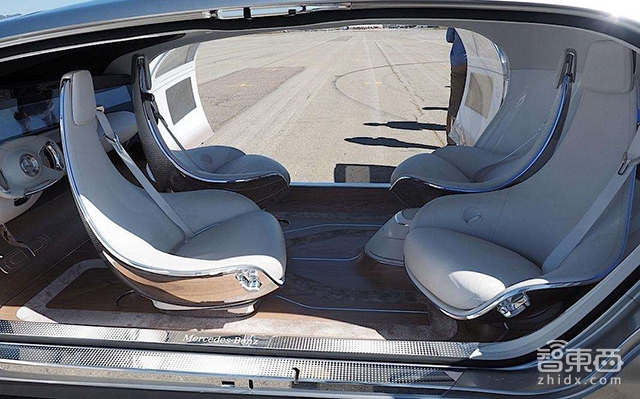 奔驰F015:来自未来的超豪华自动驾驶汽车