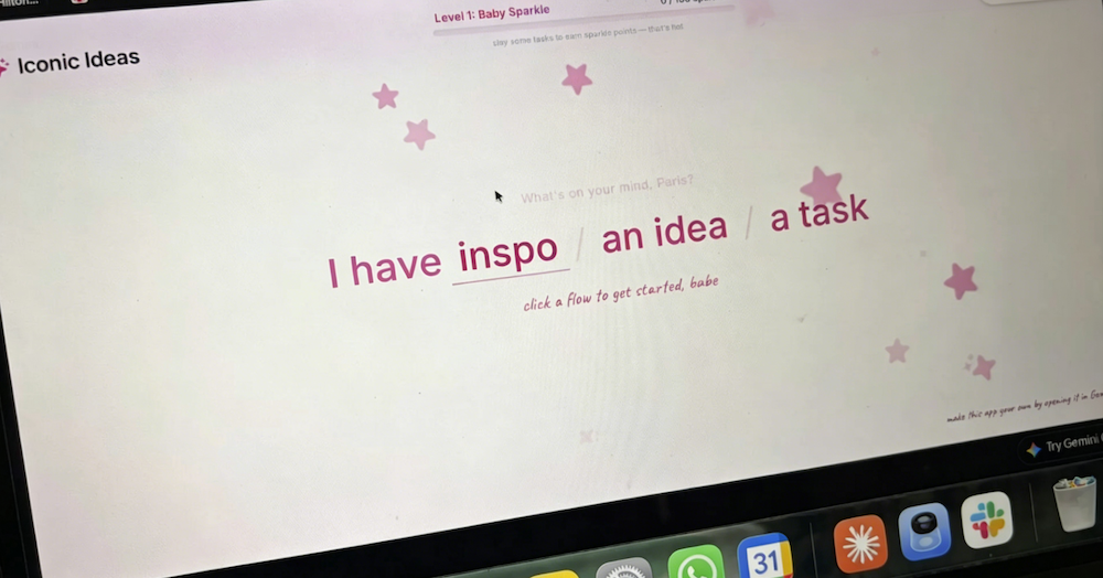 一行代码没写,她用谷歌AI工具给自己做了个灵感管理App