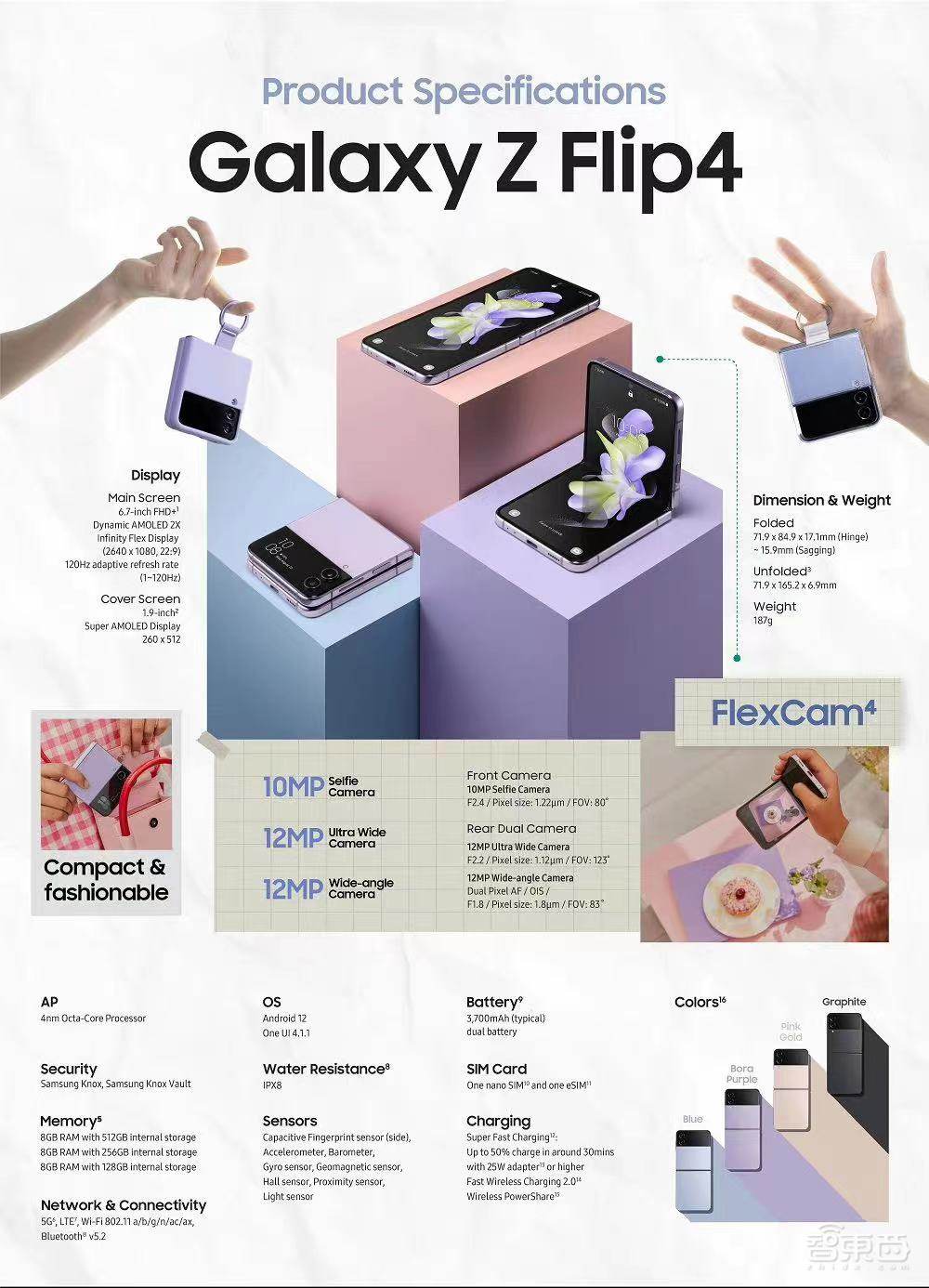 刚刚,三星折叠屏机皇发布,铰链屏幕更薄,TWS耳机学会“空间音频”