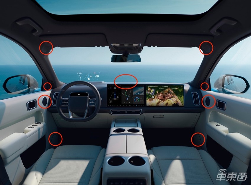 理想研发中心偶遇L9，新车尺寸堪比奔驰GLS，内饰还有大彩电