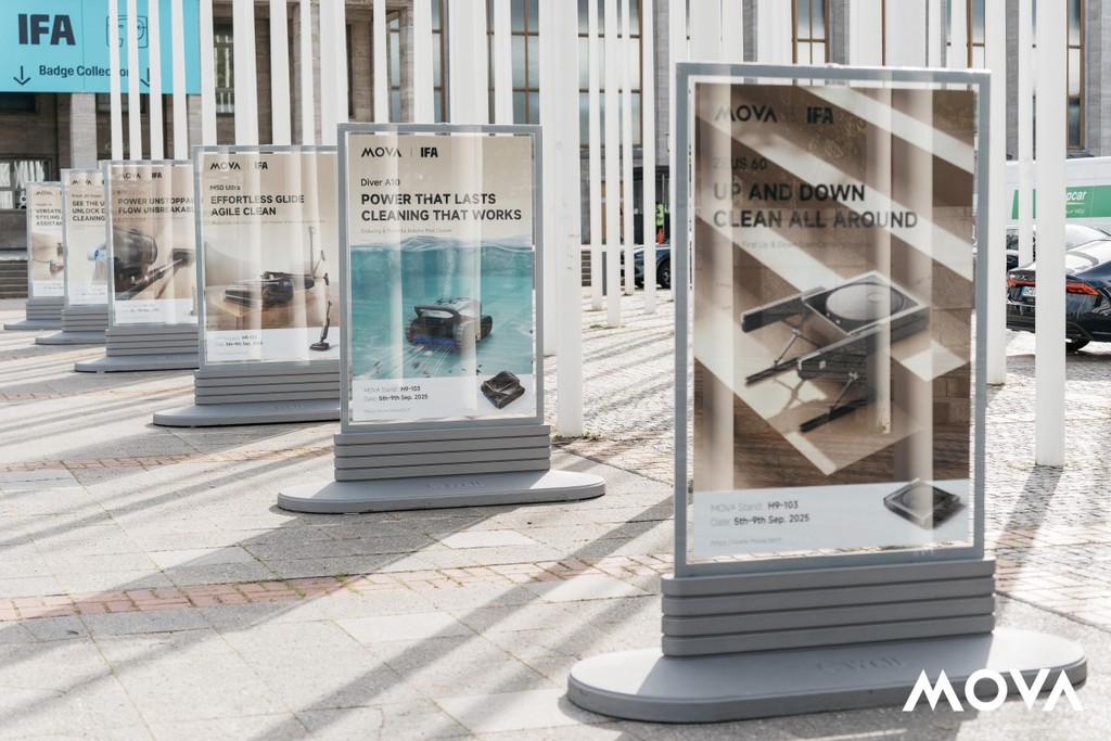 MOVA亮相IFA2025：双机械臂技术如何颠覆智能清洁？