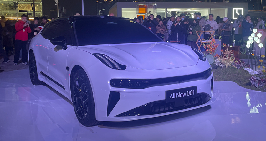 极氪新款001 26.9万起售！新增激光雷达+高通8295芯片