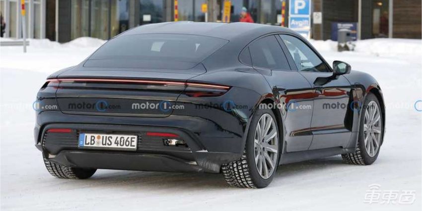 保时捷Taycan改款车谍照曝光！外观微调，或将推大马力版本