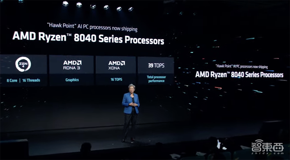 AMD最强生成式AI核弹发布!跑大模型性能超H100,预告下一代AI PC处理器