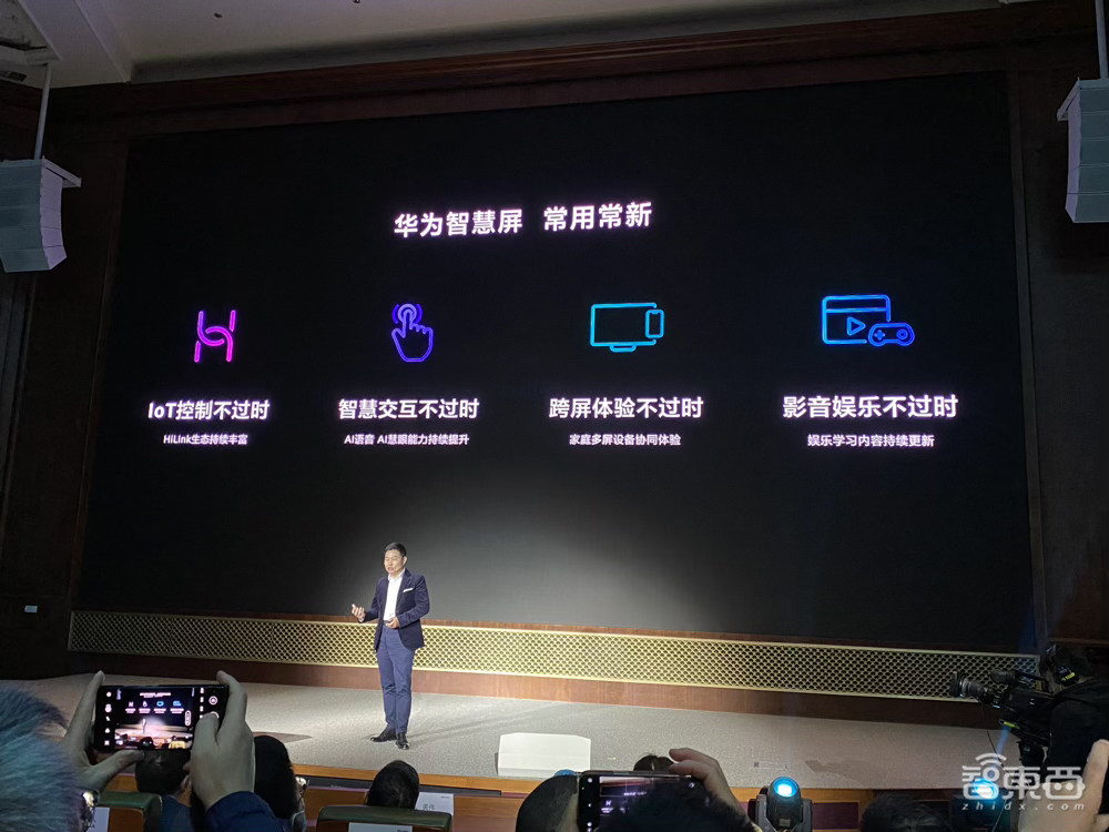 华为2020年收官“王炸”!狂甩6款智慧屏,一台电视打十年
