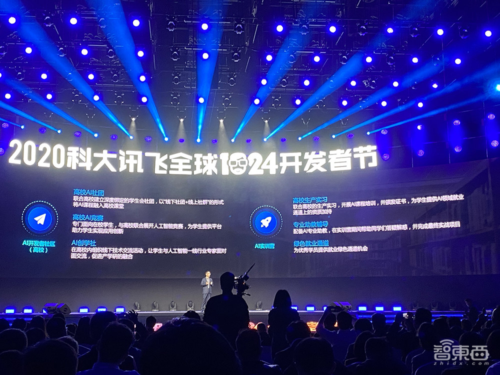 科大讯飞发布讯飞AI云!认知中台“花开”AI科技树,1024计划进阶4.0