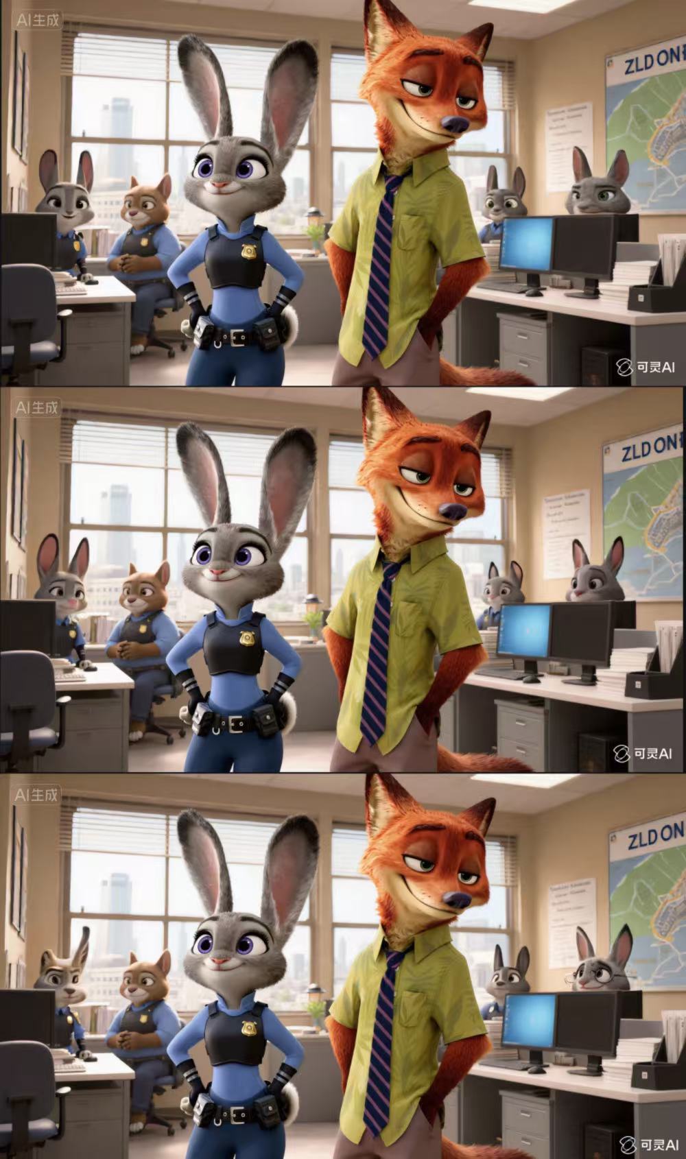 我用可灵O1，做了一支疯狂动物城番外
