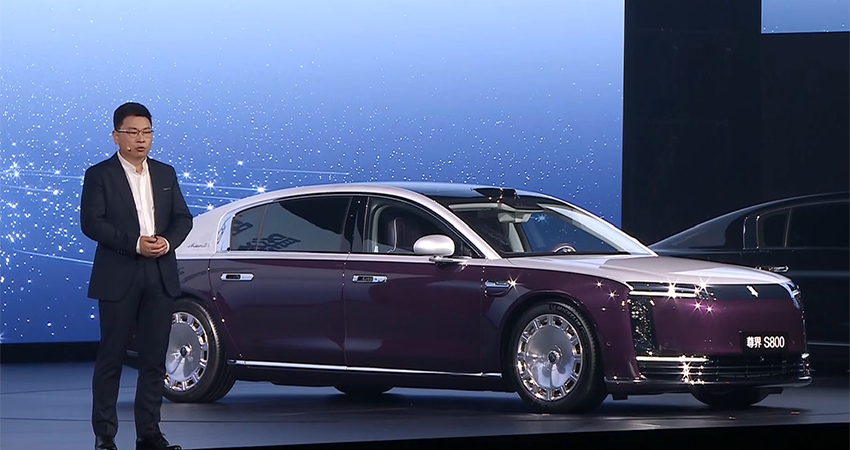 顶豪版101.8万！华为系最贵车开卖