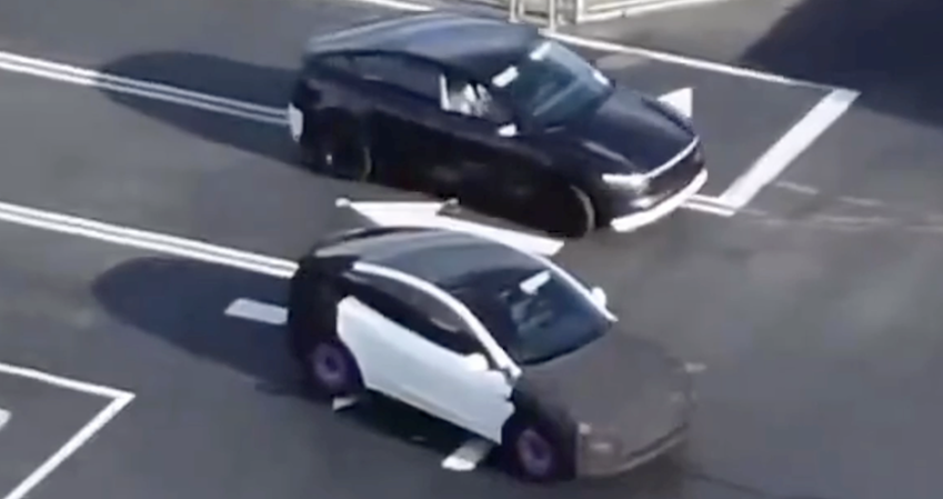 特斯拉神秘新车工厂视频曝光！比Model Y小一圈