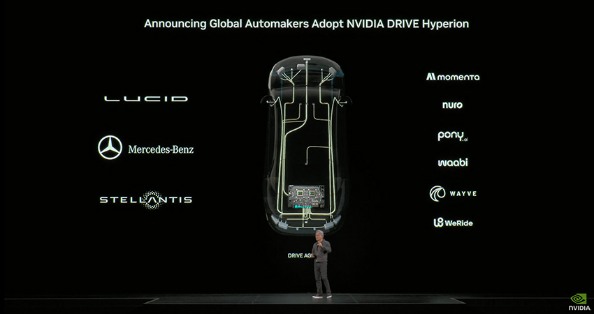 英伟达亮出L4自动驾驶时间表：今年联合奔驰落地，2027年推出10万辆无人出租车