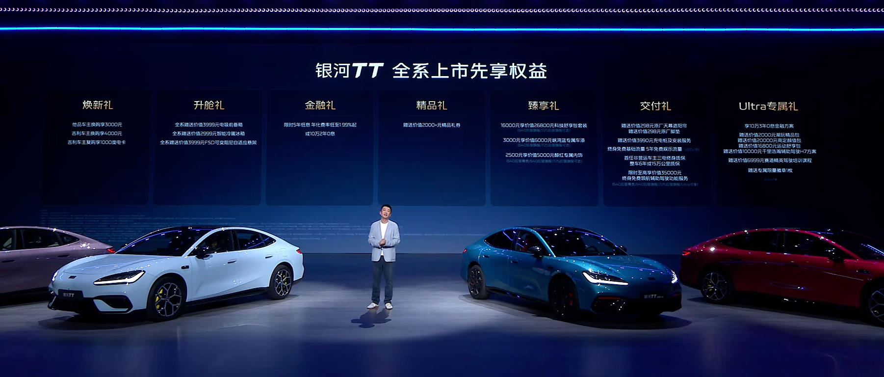 比小米SU7便宜9万!吉利银河拿出像素级“平替”
