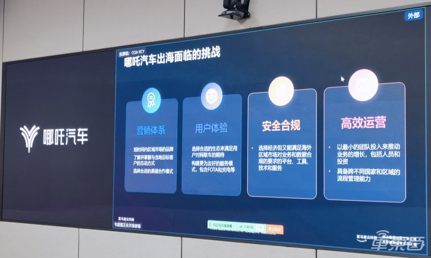 亚马逊云科技助力哪吒汽车出海,构建全球车联网平台