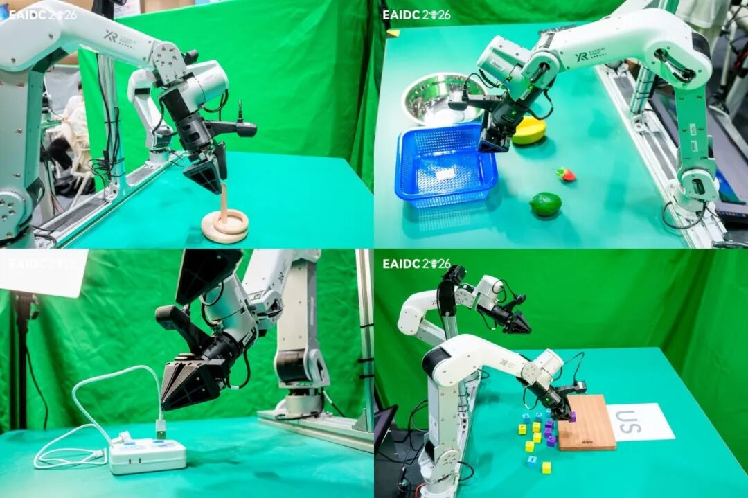 不看榜单看现场！百条机械臂同场开打，具身智能进入真机实战时代