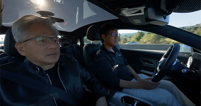 黄仁勋体验自家L2！吴新宙交卷，22分钟零接管穿越旧金山