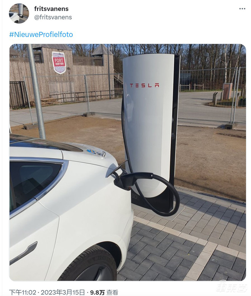 特斯拉首个V4超充站落地荷兰,月底前将启用