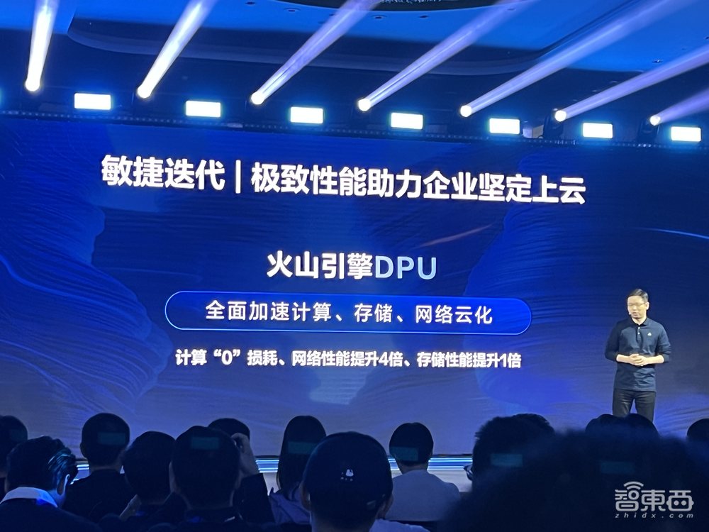 字节参战!火山引擎推出大模型训练云平台,自研DPU实例性能提升3倍
