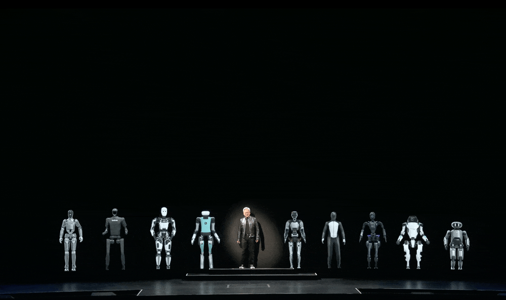 黄仁勋自曝英伟达最强Rubin架构！数百万GPU集群将至，人形机器人是未来