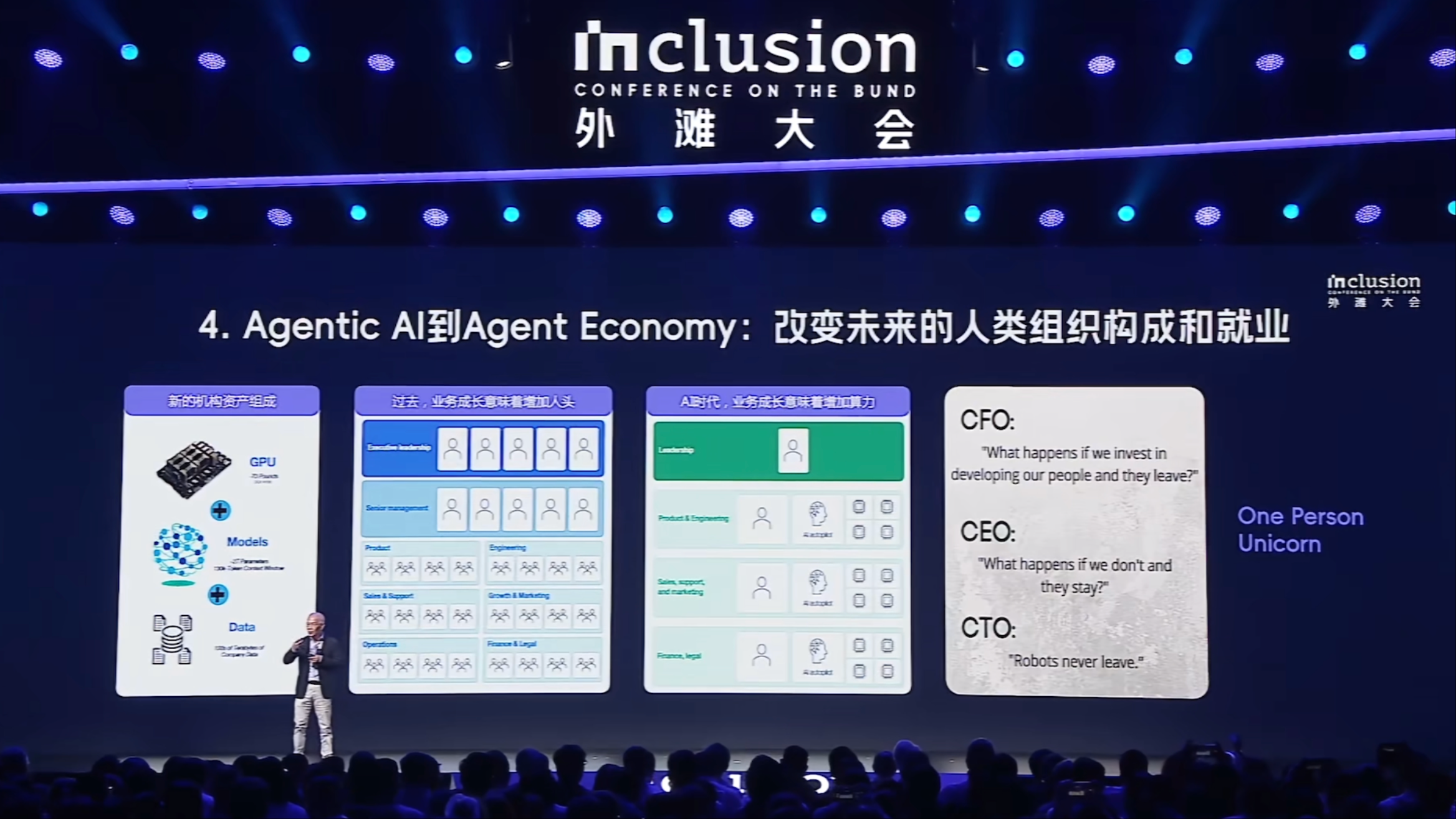 张宏江演讲：中美AI算力储备差距大，Agent将改变人类组织构成