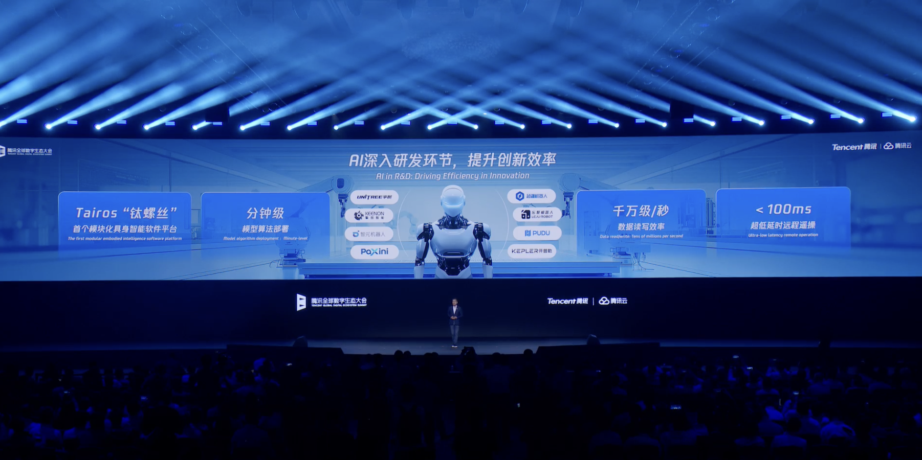 重磅！汤道生公布腾讯智能体全景图，国产芯片全面适配兼容
