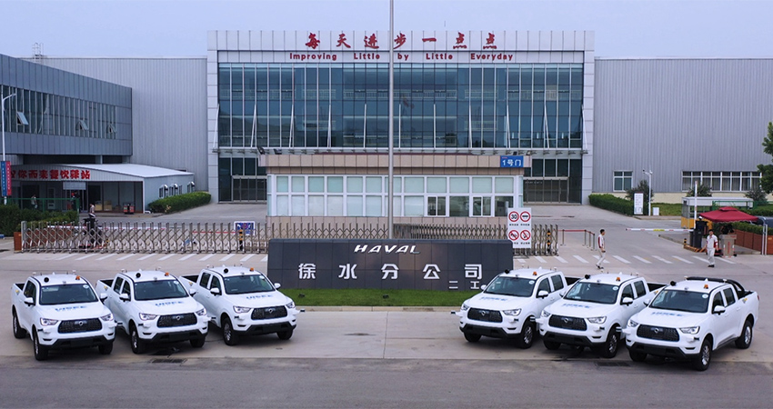 驭势科技无人运输再添新项目！自动驾驶皮卡已在长城工厂运送零部件