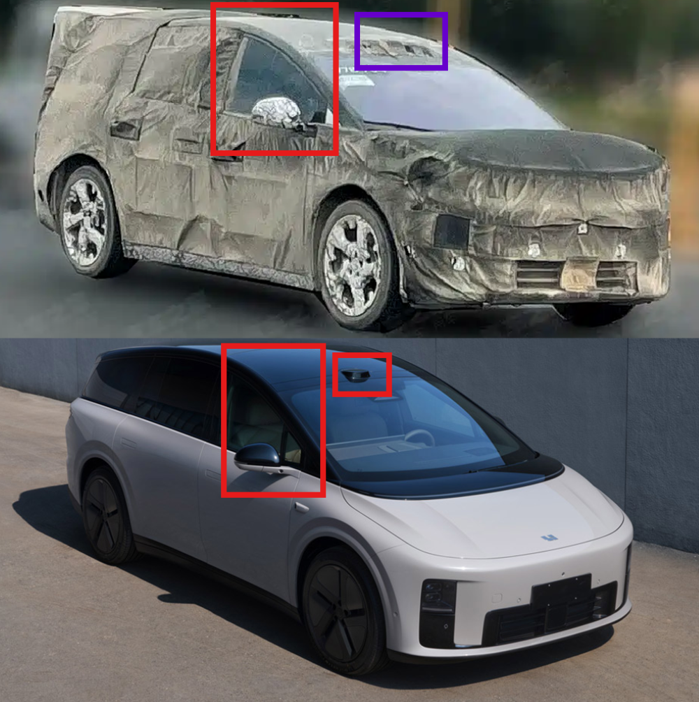 疑似理想i9谍照首曝！尾部或采用全新造型，豪华纯电SUV大战要来了