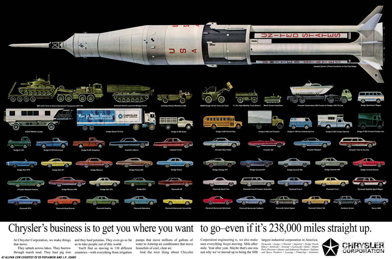 六大车企变身太空大镖客！特斯拉发射超跑，通用造月球车，克莱斯勒玩过火箭