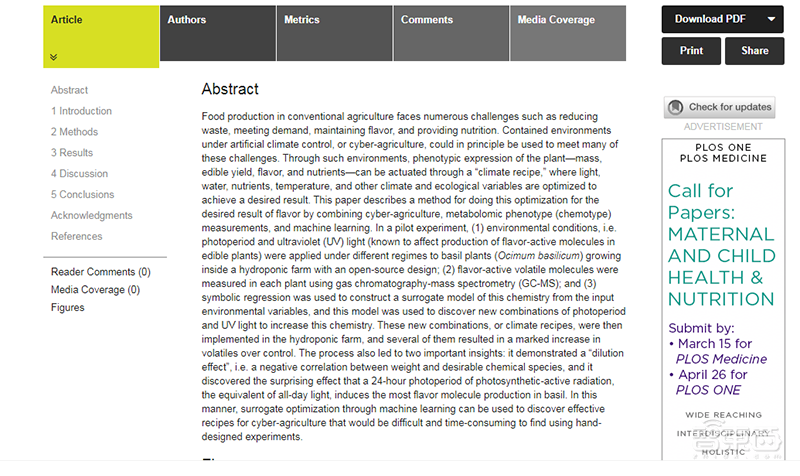 让罗勒更香更美味！MIT研发新算法，改进植物光照周期