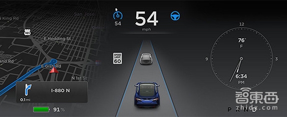 特斯拉正式推送7.0升级：自动驾驶功能来了！