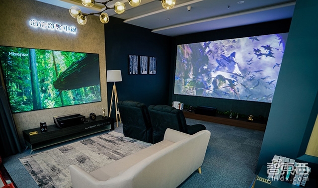 海信CES展出系列激光电视 300吋超大屏3月见