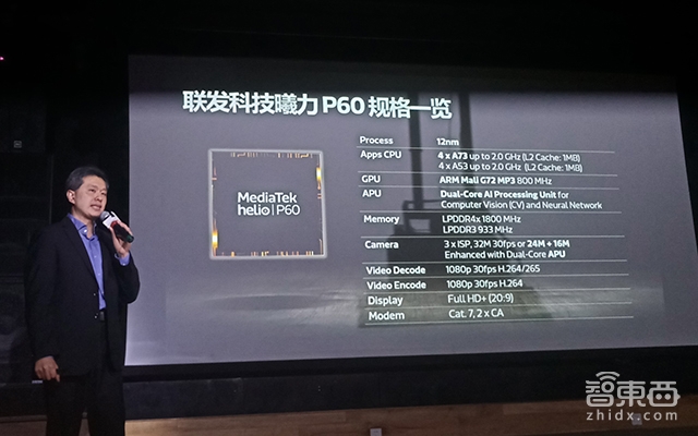 联发科Heilo P60 AI芯片解读：首块搭载APU模块芯片 支持Animoji动画表情