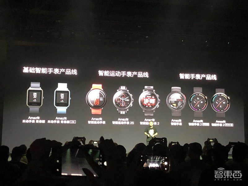 华米连发6款智能手表新品，国内市场份额超越苹果
