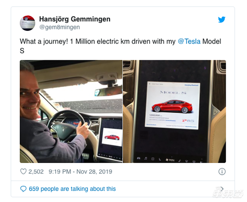 特斯拉有多耐用？这台Model S五年开了100万公里
