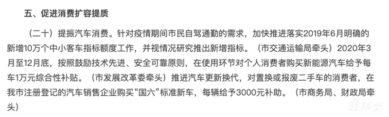 八省市大力救车市:给车牌、给补贴,抓紧上车