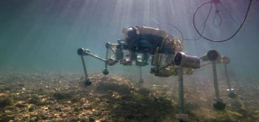 六足龙虾机器人成海底“清洁工”，可下潜200米续航16小时