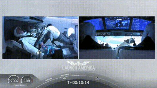 太空旅行时代到了！马斯克载人飞船发射成功，特朗普也来了，惊心动魄72小时回顾