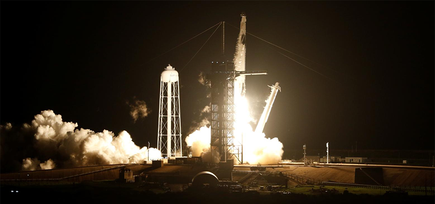 私人航空新里程碑！SpaceX又送四人上太空，拜登祝贺，马斯克未露面
