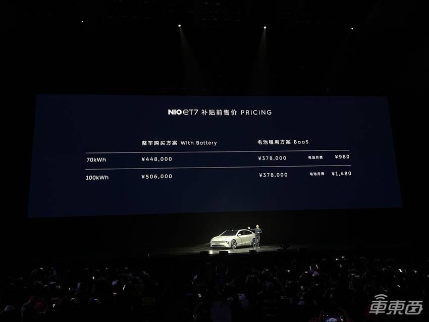 蔚来纯电轿车44.8万开卖!最远续航1000公里,能实现吗?