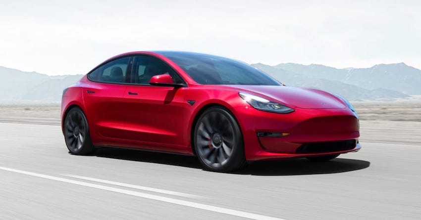 英国电动车补贴退坡 特斯拉Model 3不再享受补贴