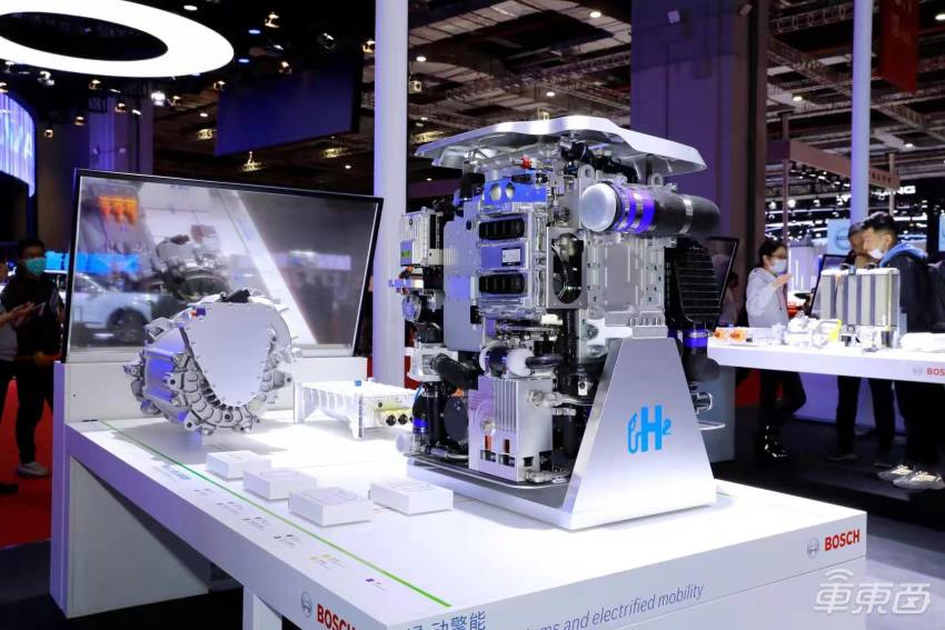 博世展出氢能源解决方案 70台氢动力卡车或今年投入运营