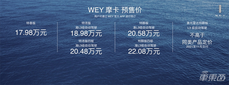 华为二公主姚安娜代言，Wey摩卡开启预售17.98万起