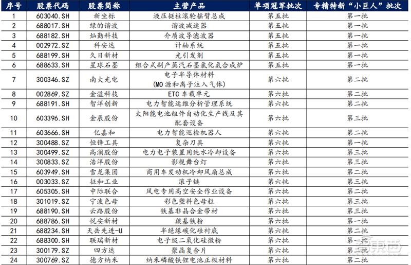 专精特新小巨人深度，师从德国“隐形冠军”，聚焦五大重点领域 | 智东西内参