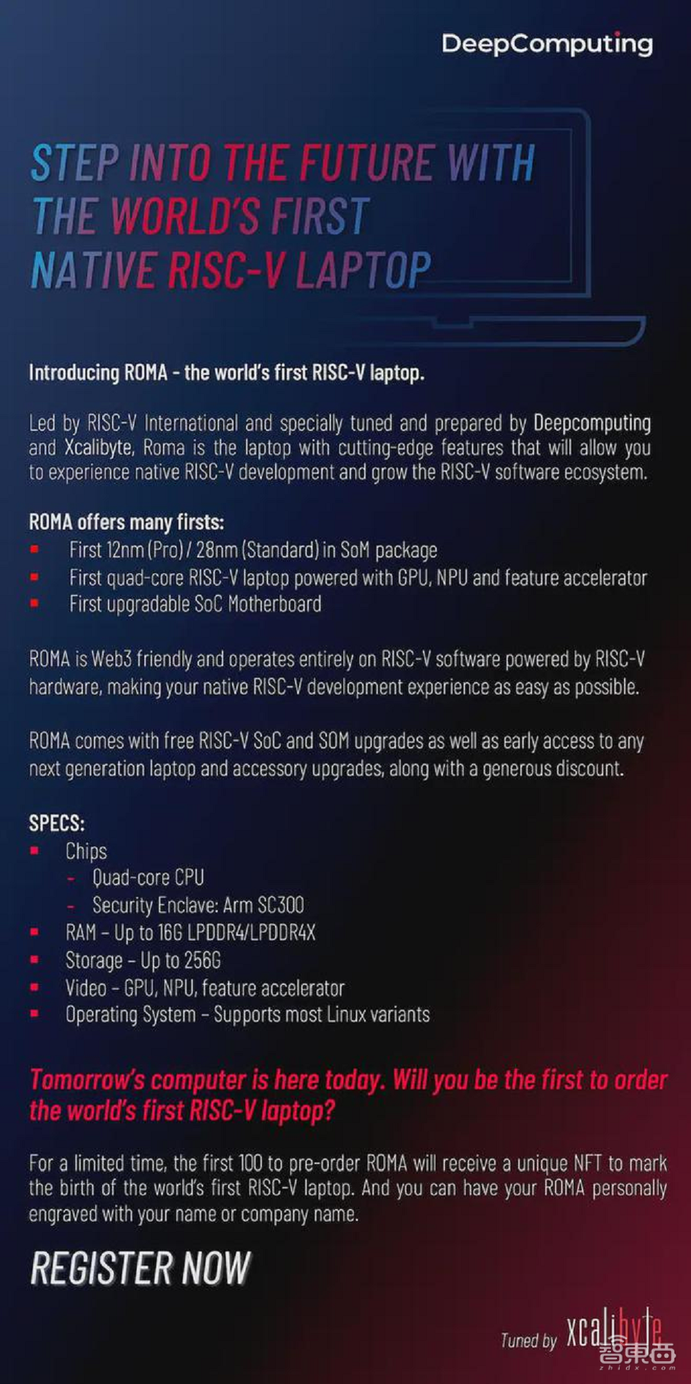 全球首款采用RISC-V架构芯片的笔记本电脑来了！中国造