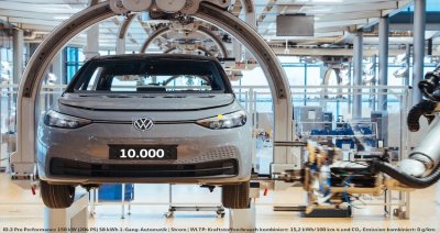 大众茨维考工厂电动汽车产量创新高，年产或达35万辆