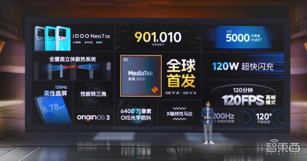 iQOO秀骁龙8二代旗舰机，全球首发天玑8200，200W快充兼容最新“国标”