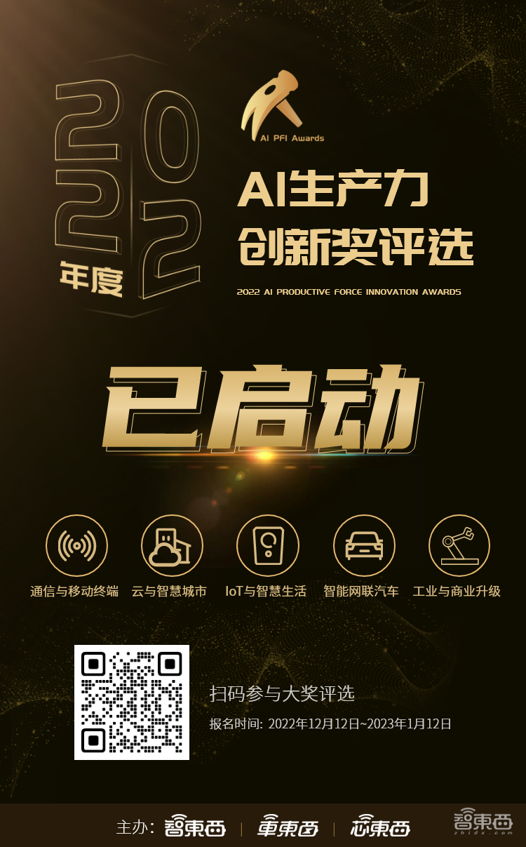 科技是第一生产力！2022年度AI生产力创新奖评选启动