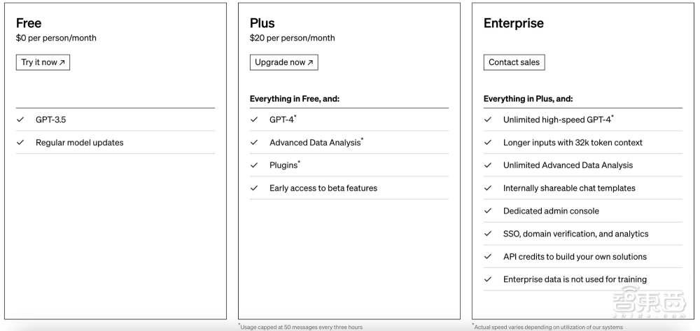 有钞能力功能不设限！OpenAI推ChatGPT企业版，开抢微软生意